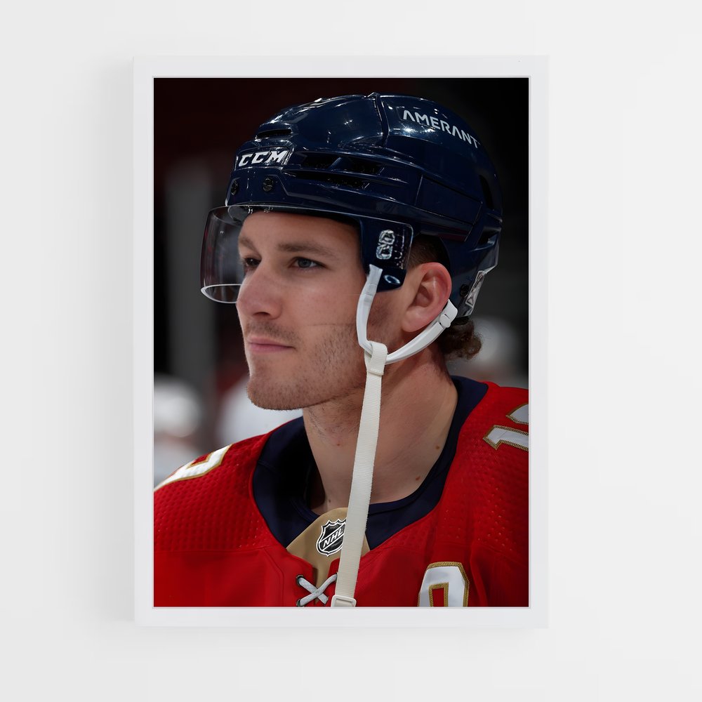 Poster Tkachuk en Action – affiche Hockey sur glace (vue 3)